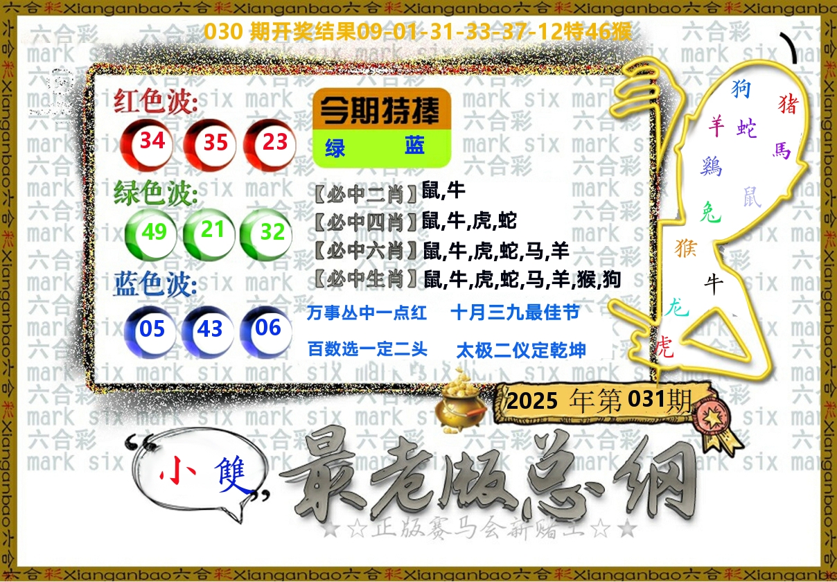 最老版总纲 第31期