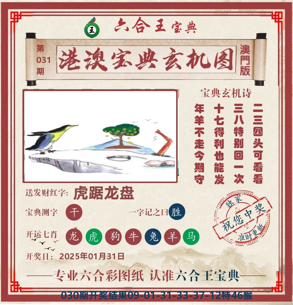六合王宝典玄机 第31期