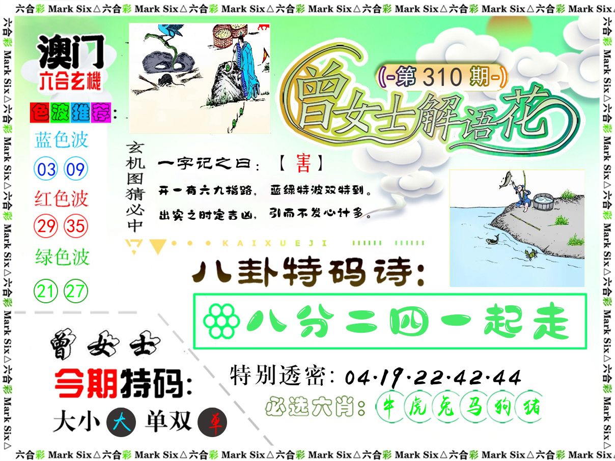 曾女士解语花 第310期