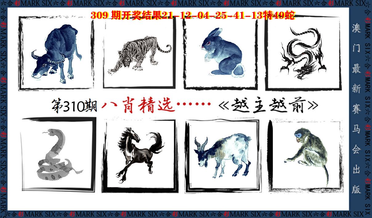 八肖精选 第310期