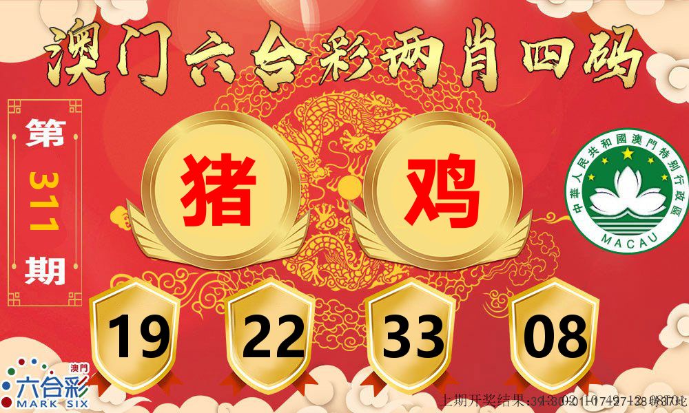 澳门两肖四码 第311期