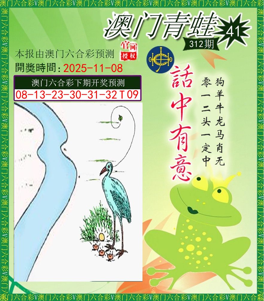 青蛙系列43 第312期