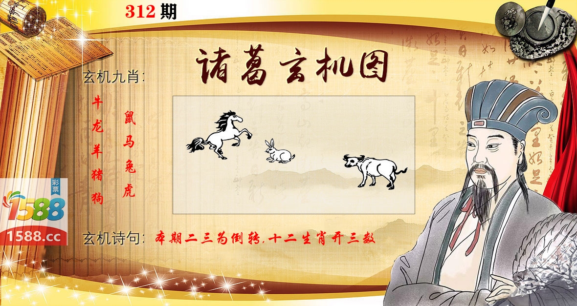 诸葛玄机图 第312期