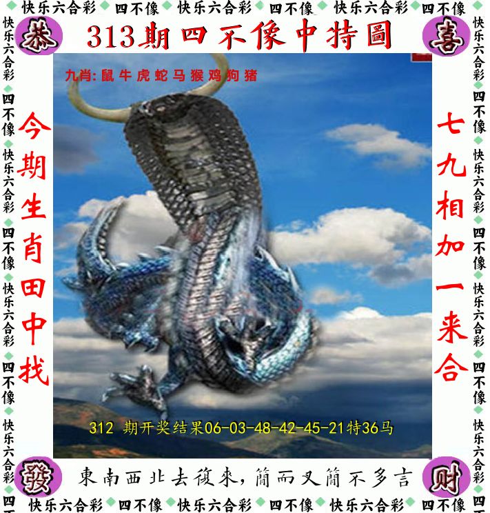 四不像 第313期