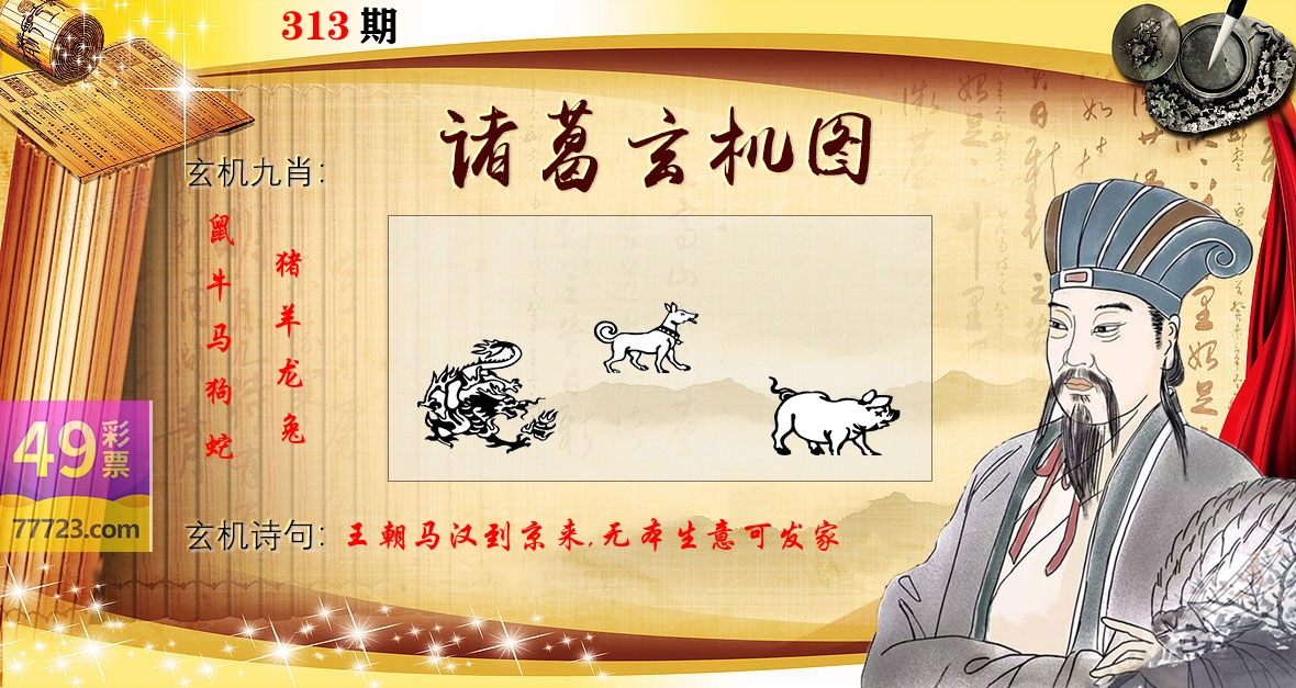 诸葛玄机图 第313期