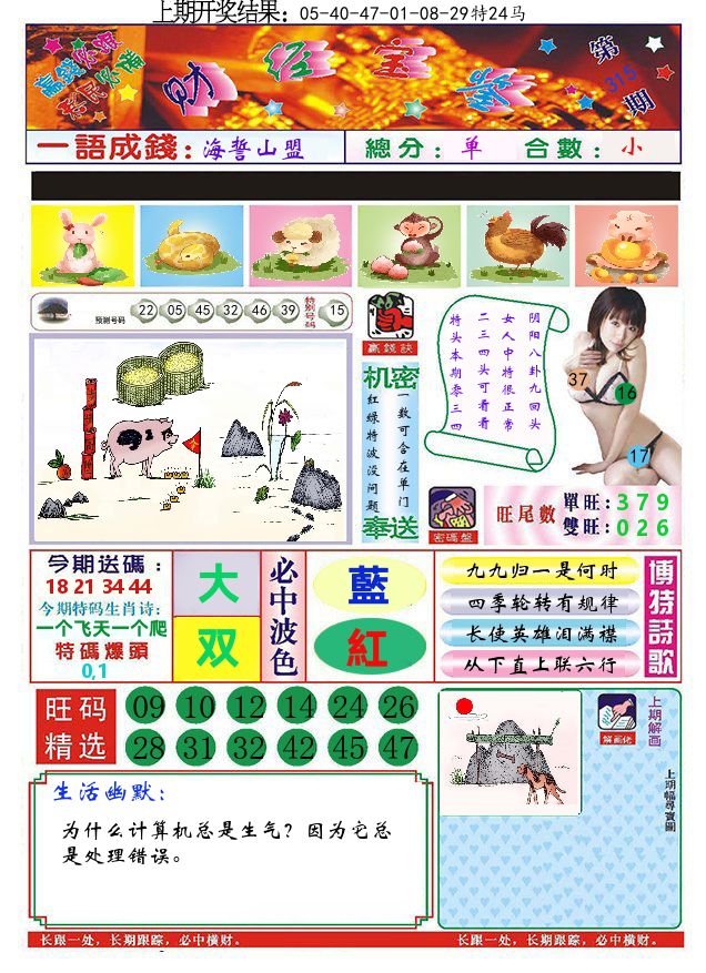 澳门财经宝鉴 第315期