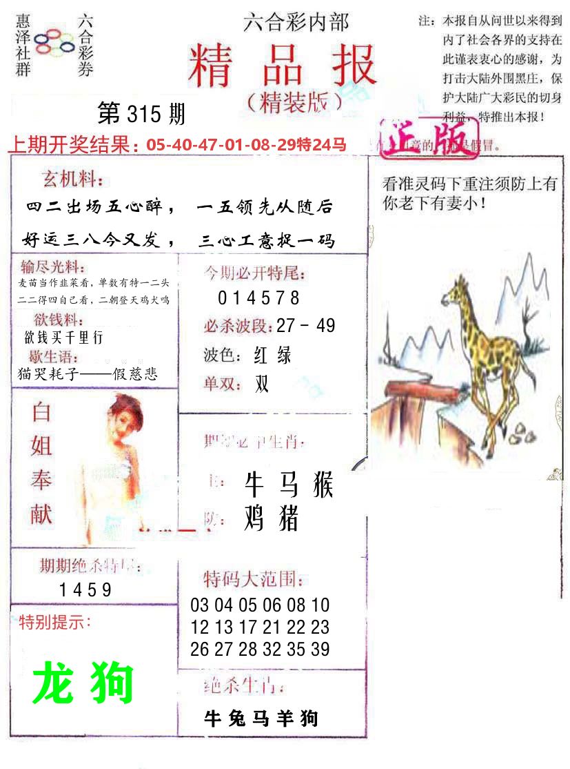 精品报 第315期