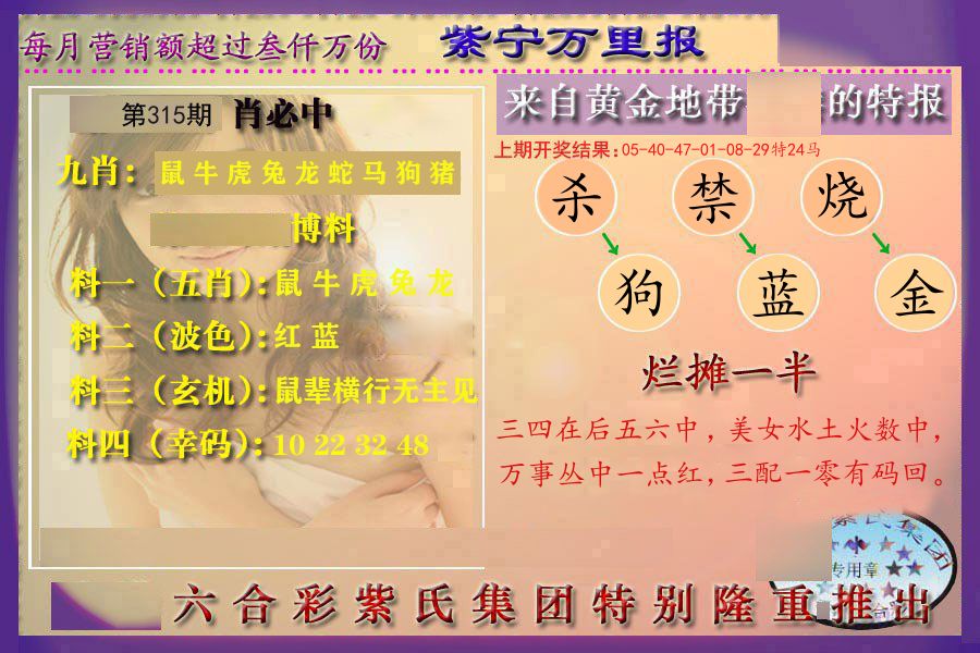紫宁万里报 第315期