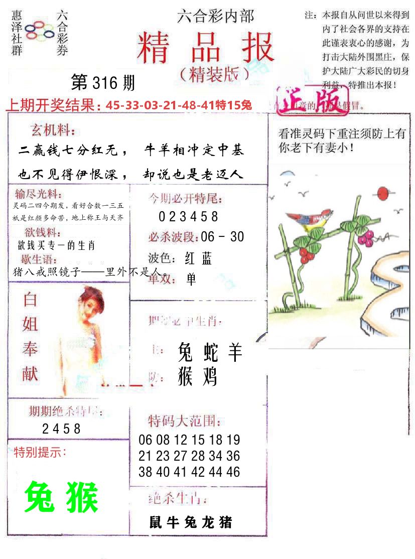精品报 第316期