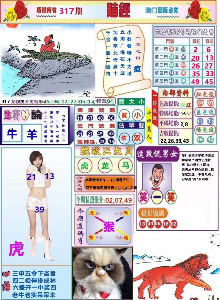 澳门赌经 第317期