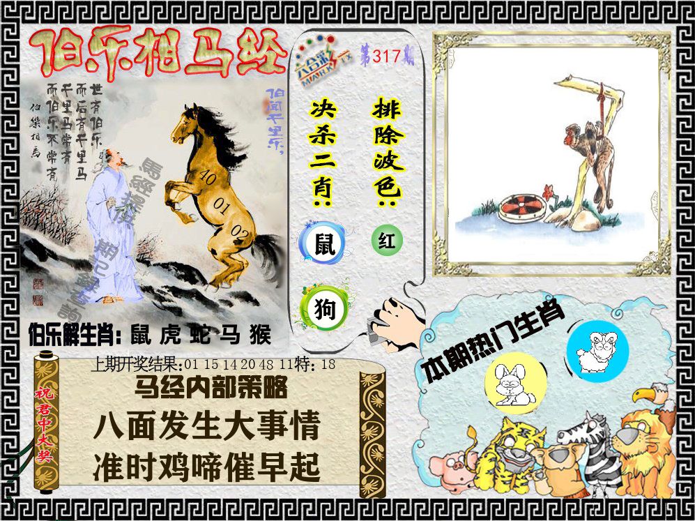 伯乐相马经 第317期