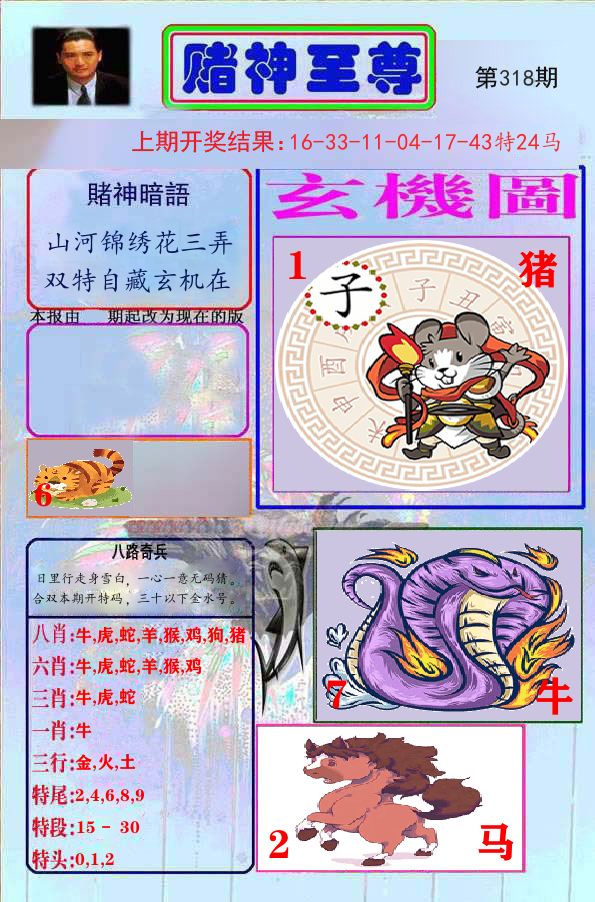 赌神至尊 第318期