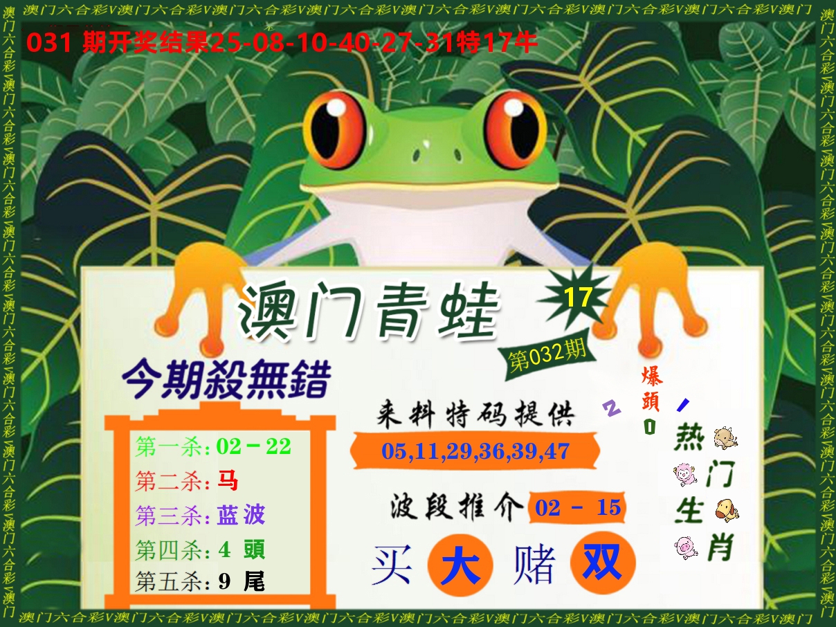 青蛙系列17 第32期