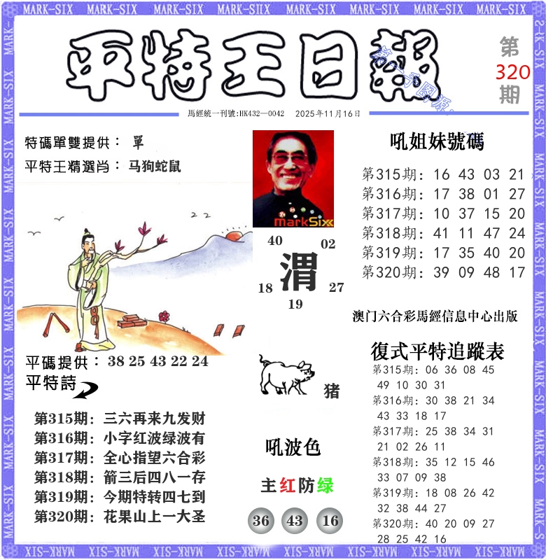 平特王日报 第320期