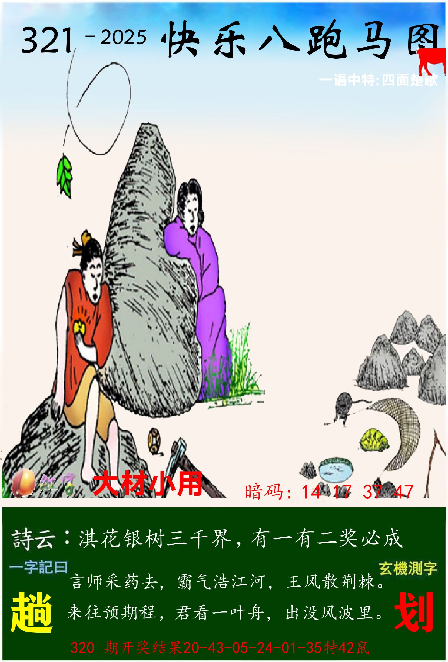 澳门跑马 第321期