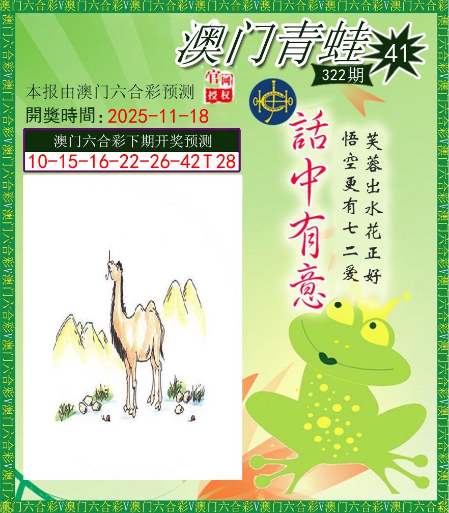 青蛙系列43 第322期