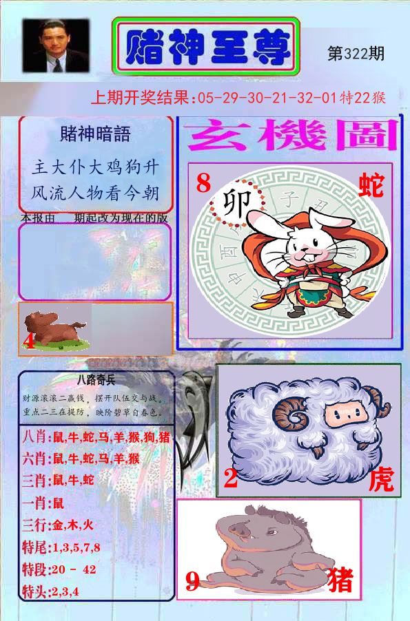 赌神至尊 第322期