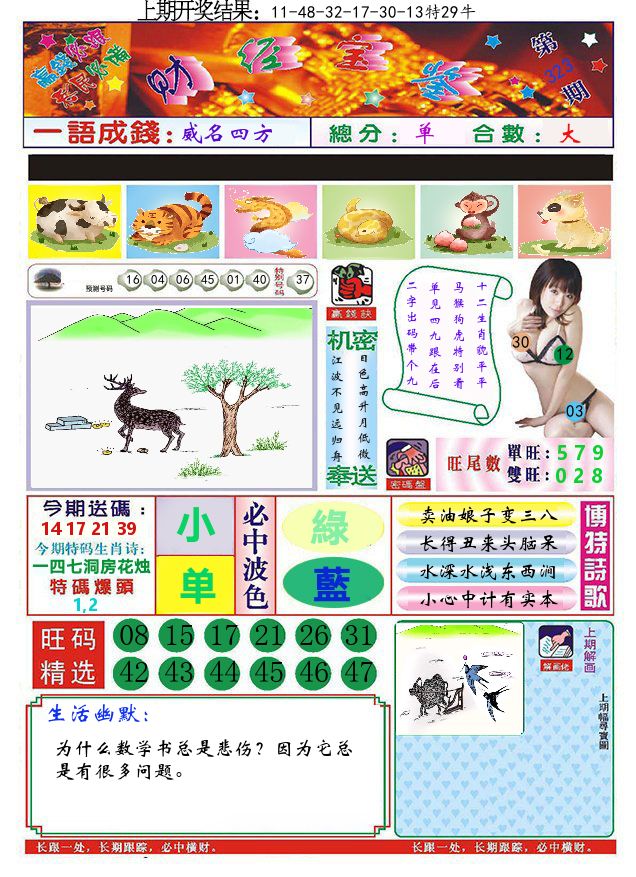 澳门财经宝鉴 第323期