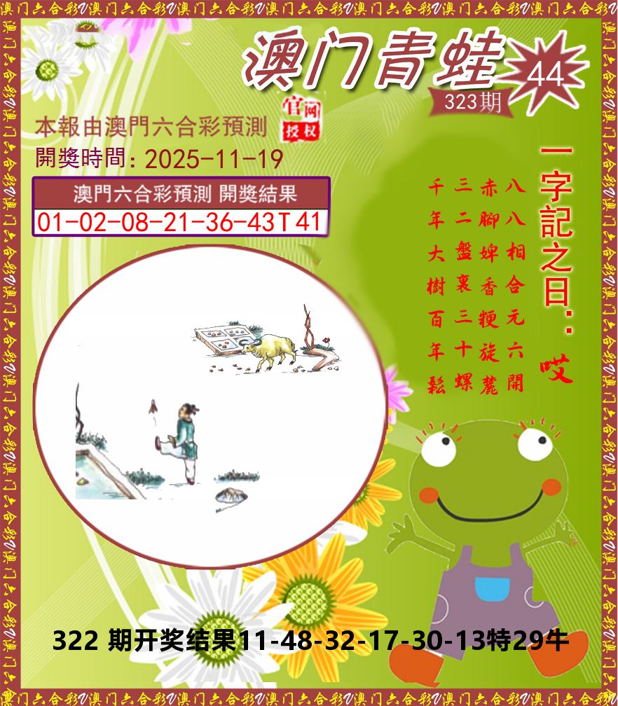 青蛙系列44 第323期