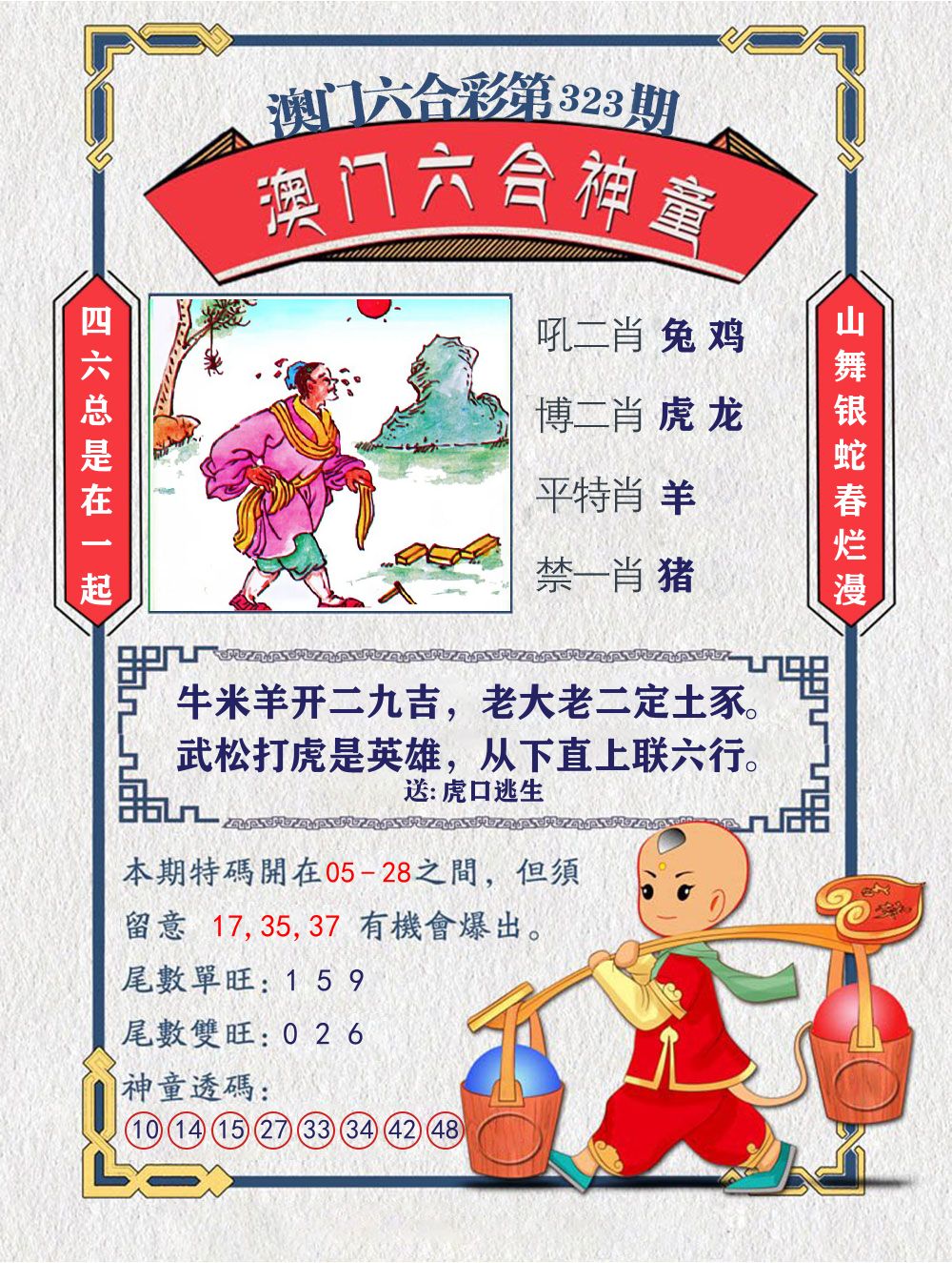 六合神童 第323期
