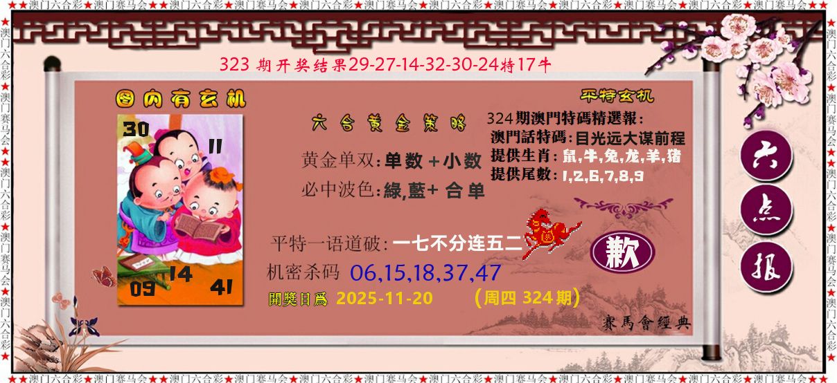 黄金策略 第324期