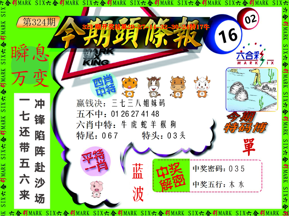 今期头条报 第324期