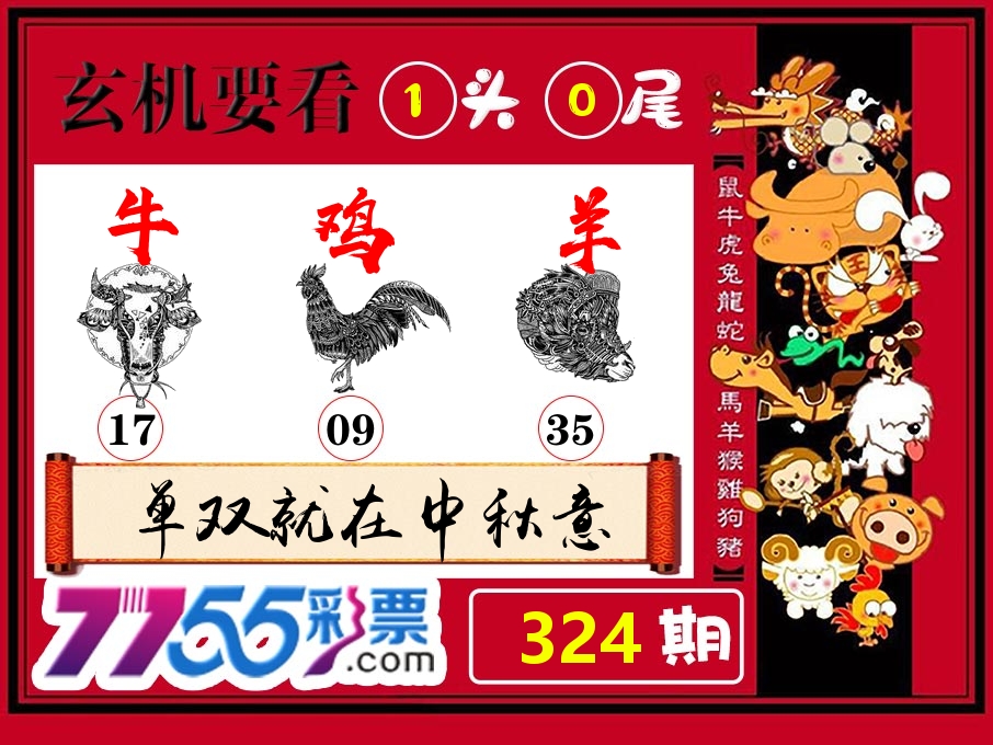 玄机要看 第324期