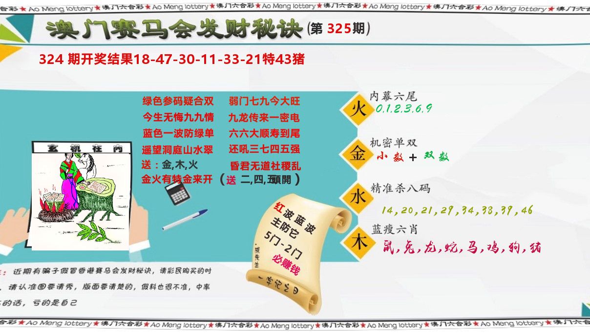 发财秘诀 第325期