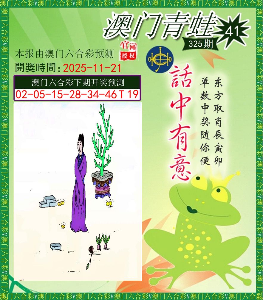 青蛙系列43 第325期