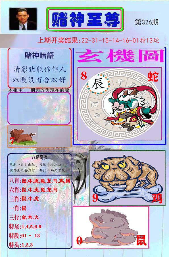 赌神至尊 第326期