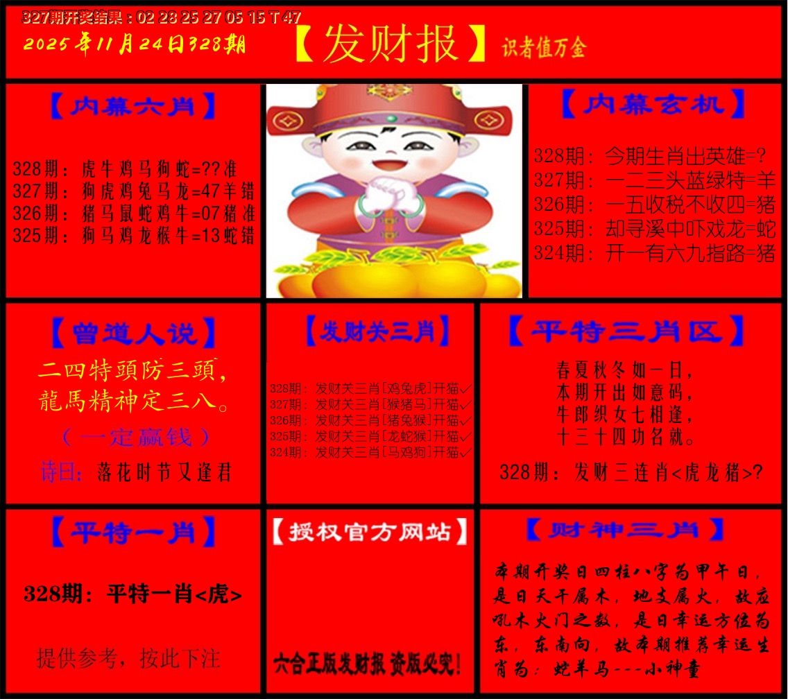 发财报 第328期