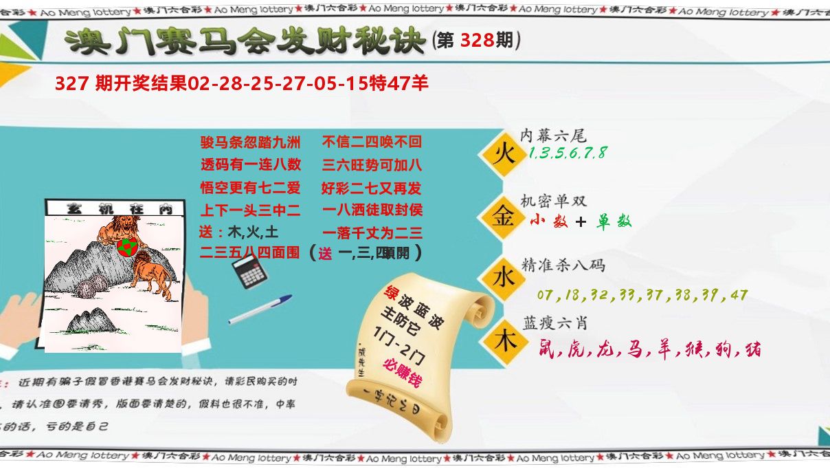 发财秘诀 第328期