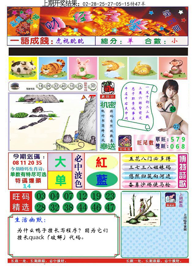 澳门财经宝鉴 第328期