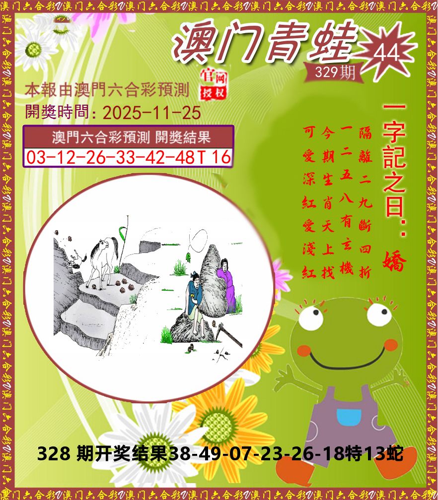 青蛙系列44 第329期