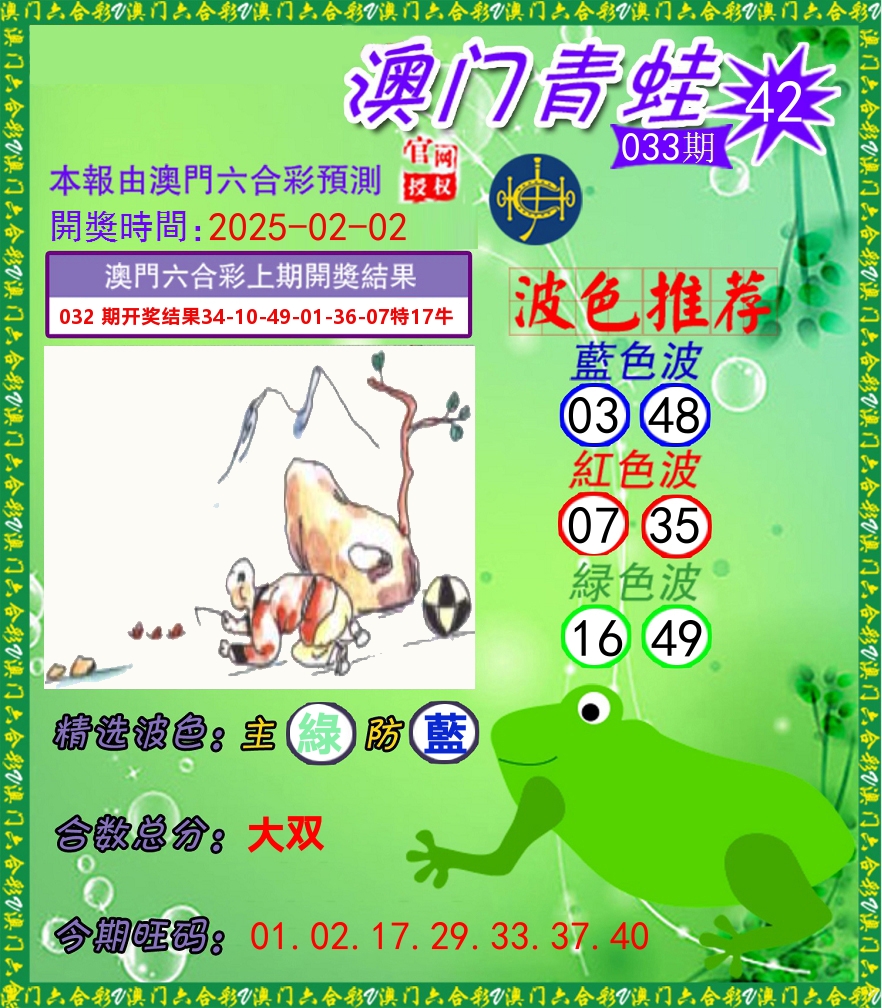 青蛙系列42 第33期