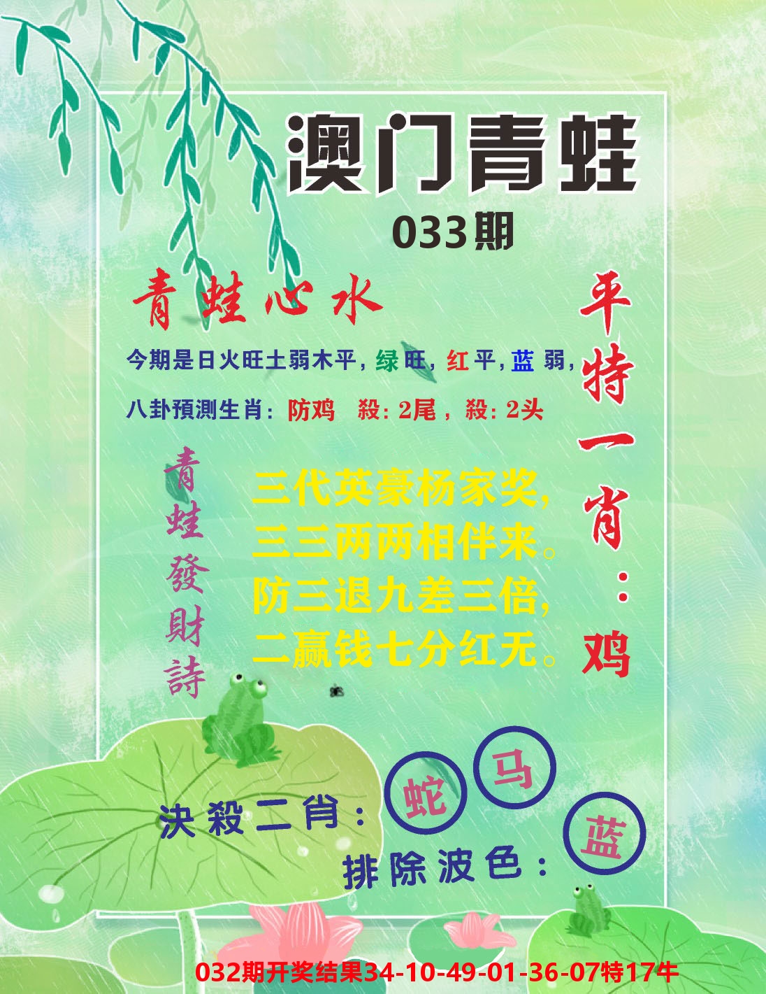 澳门致富经C 第33期