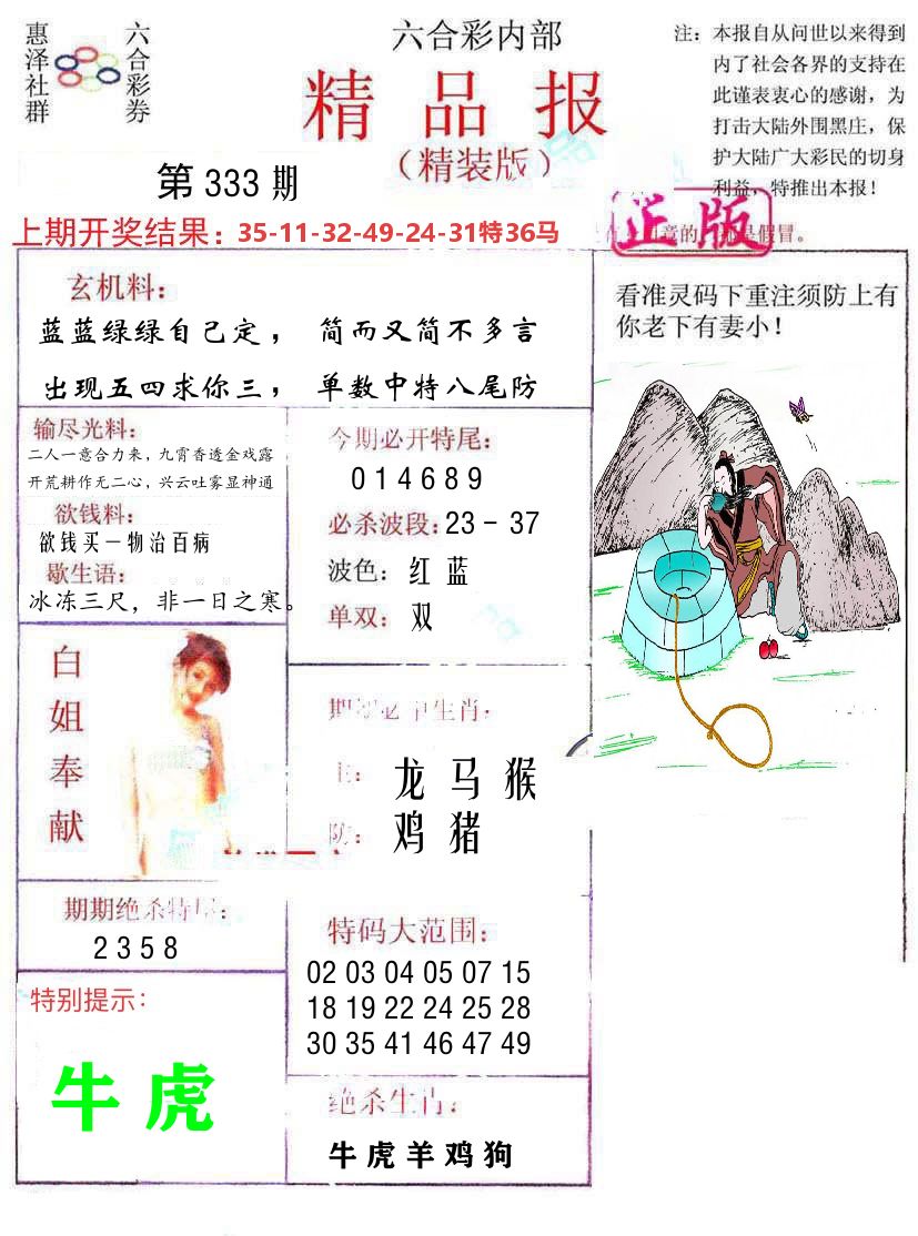 精品报 第333期