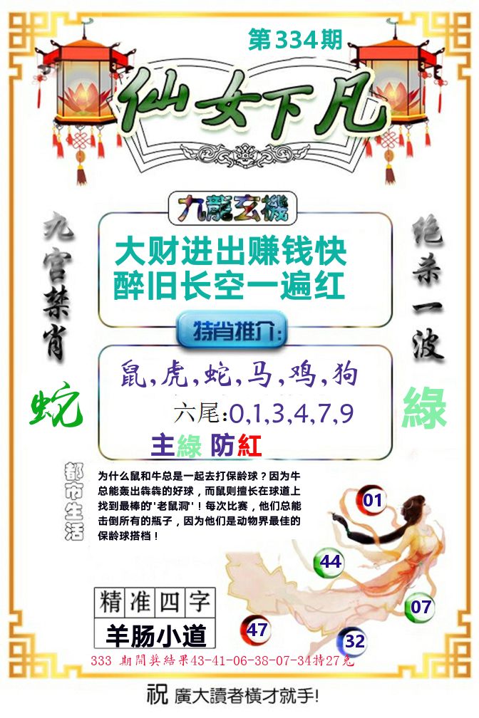 仙女下凡 第334期
