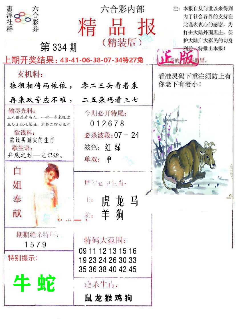 精品报 第334期