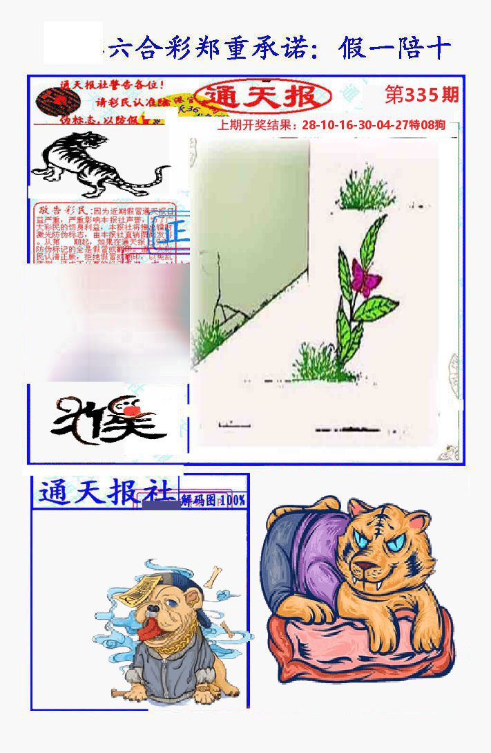 通天报 第335期
