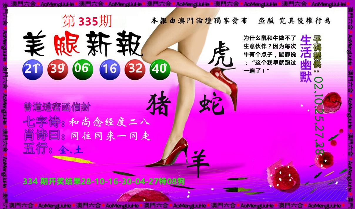 美腿新报 第335期