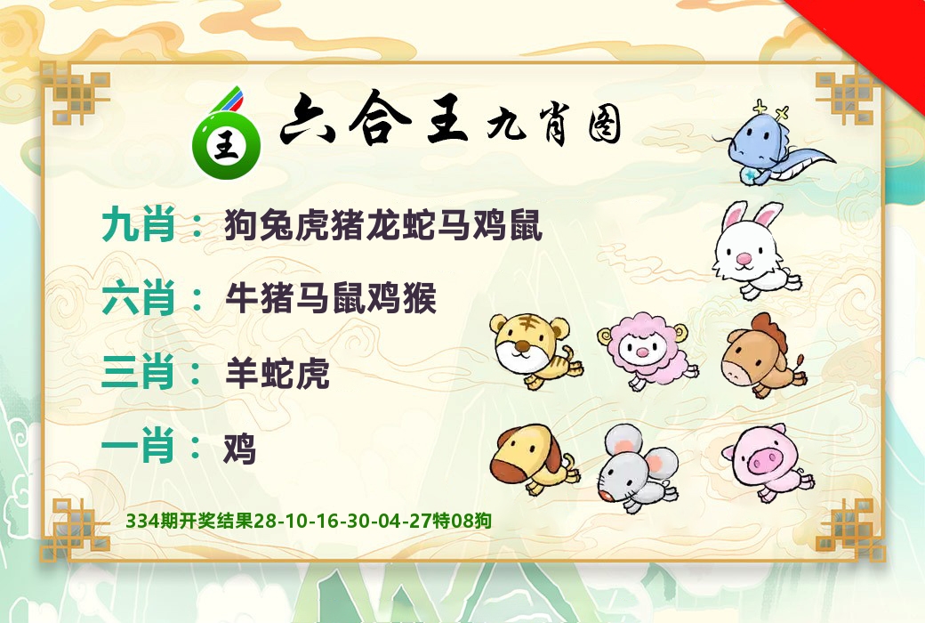 六合王九肖图 第335期