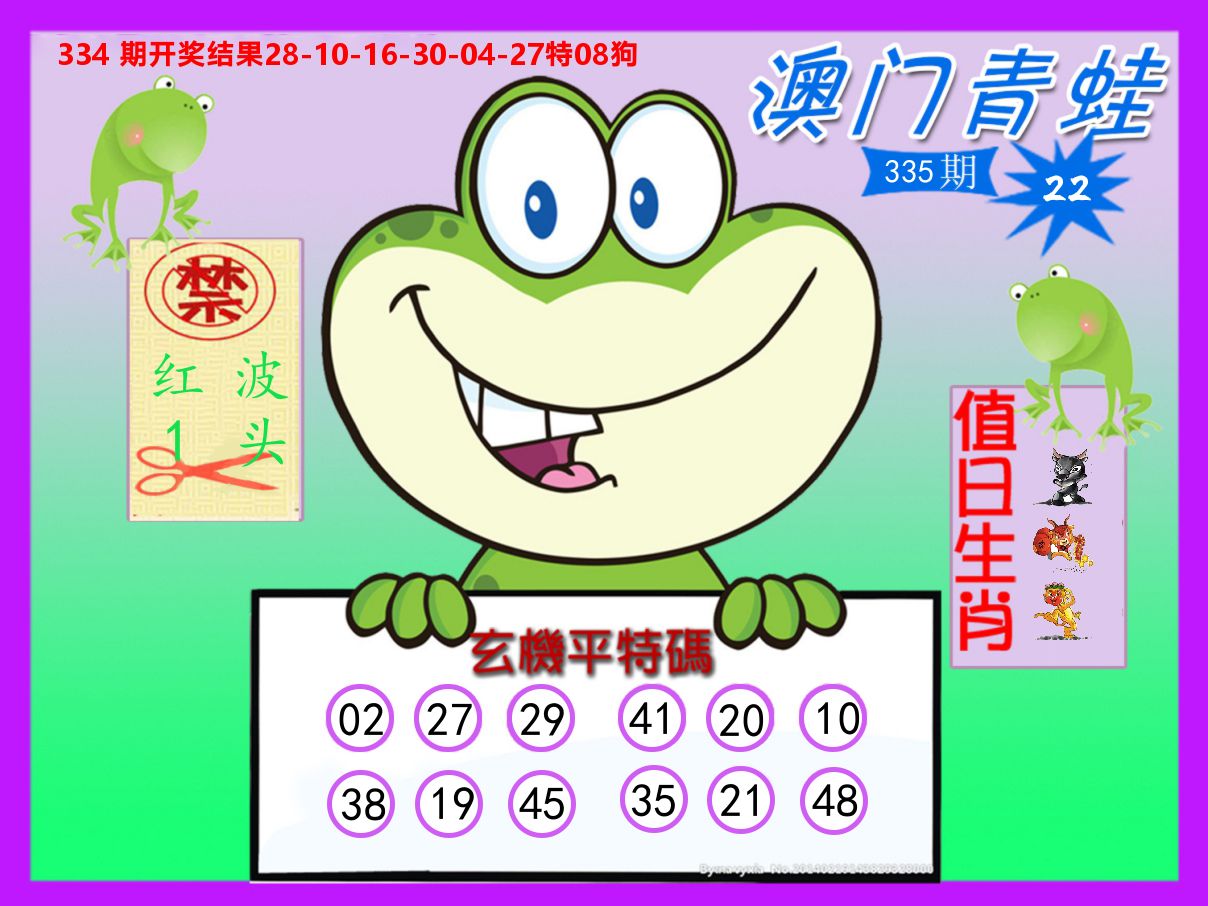 青蛙系列22 第335期