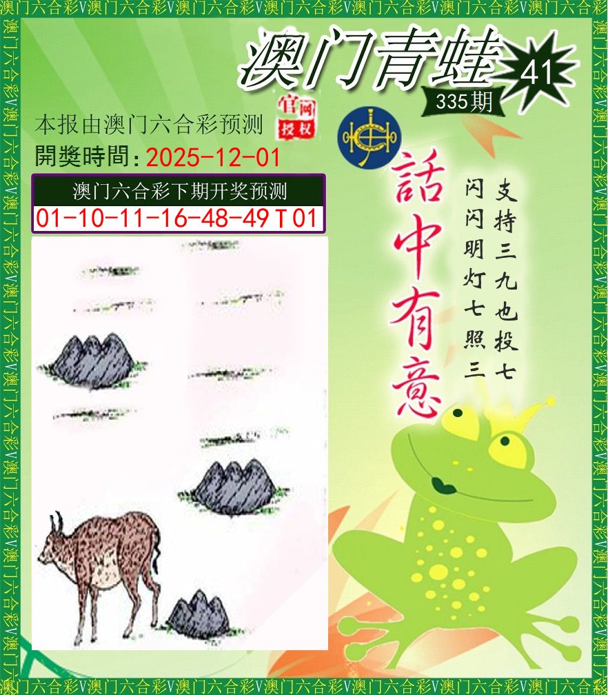 青蛙系列43 第335期