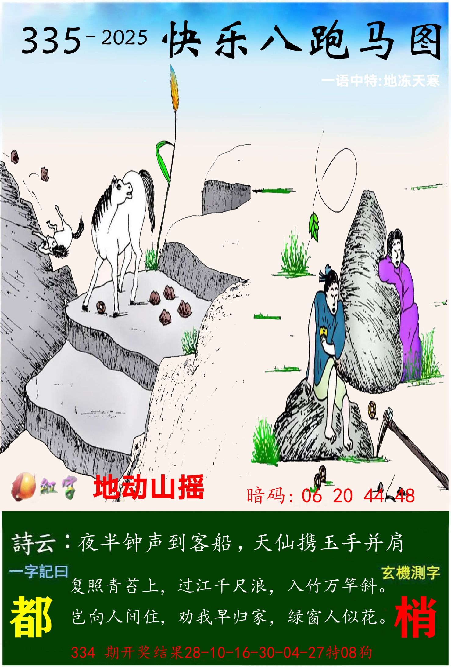 澳门跑马 第335期