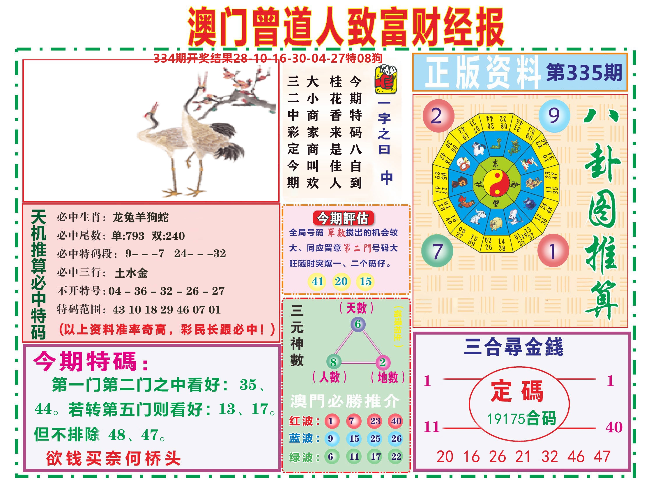 曾道人致富财经 第335期