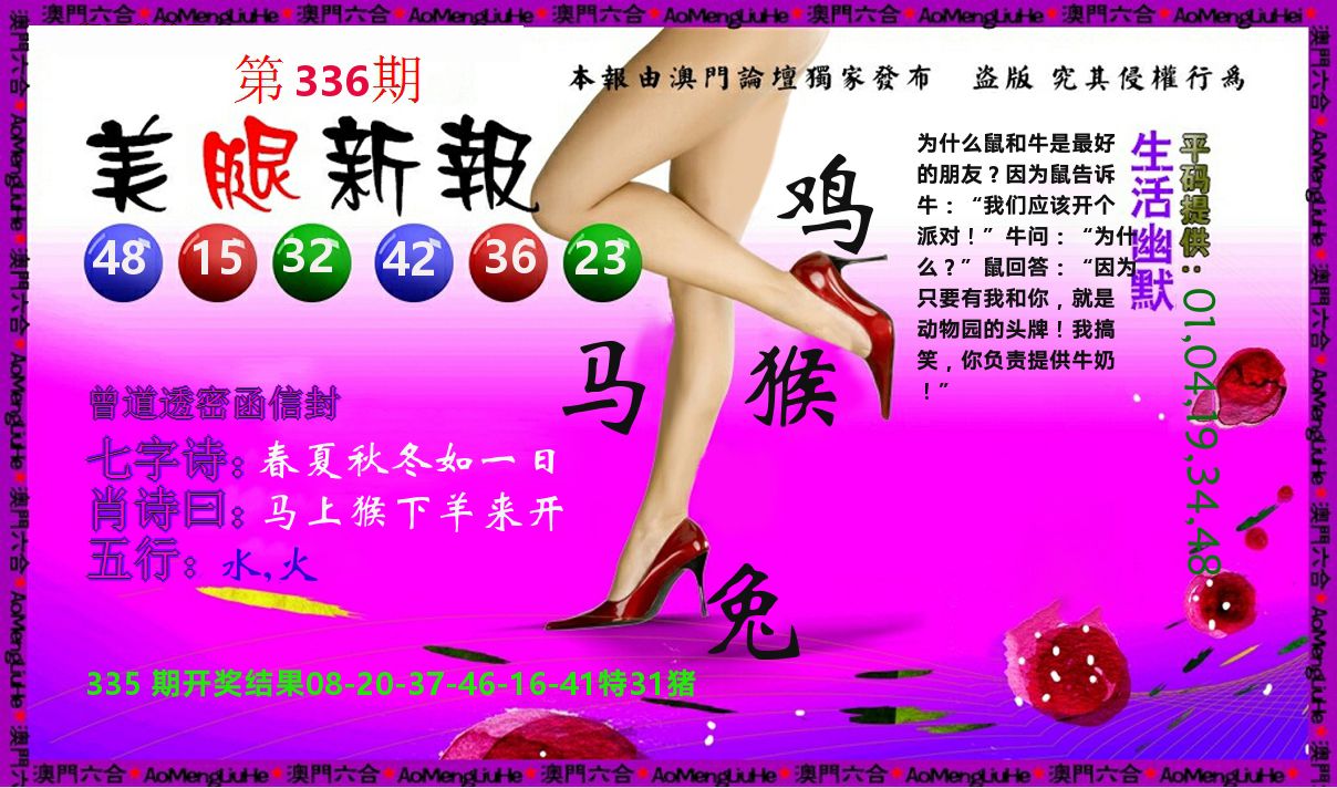 美腿新报 第336期
