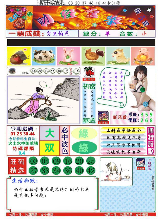 澳门财经宝鉴 第336期