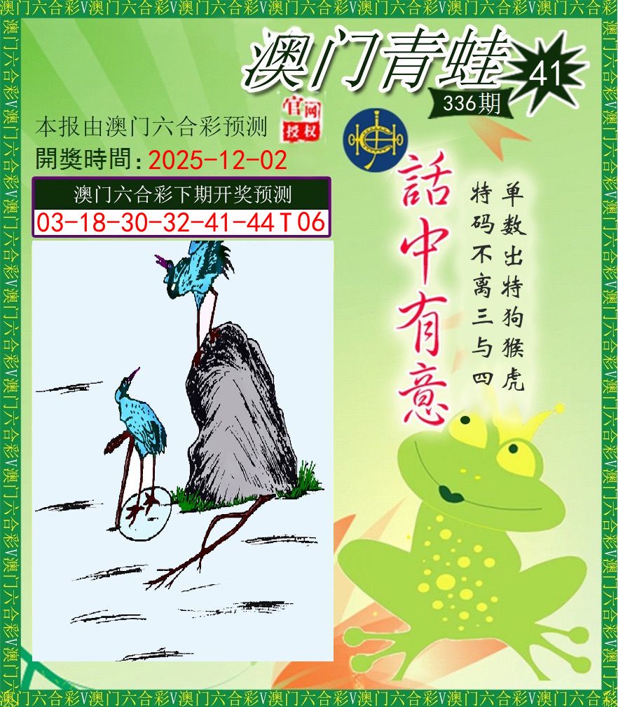 青蛙系列43 第336期