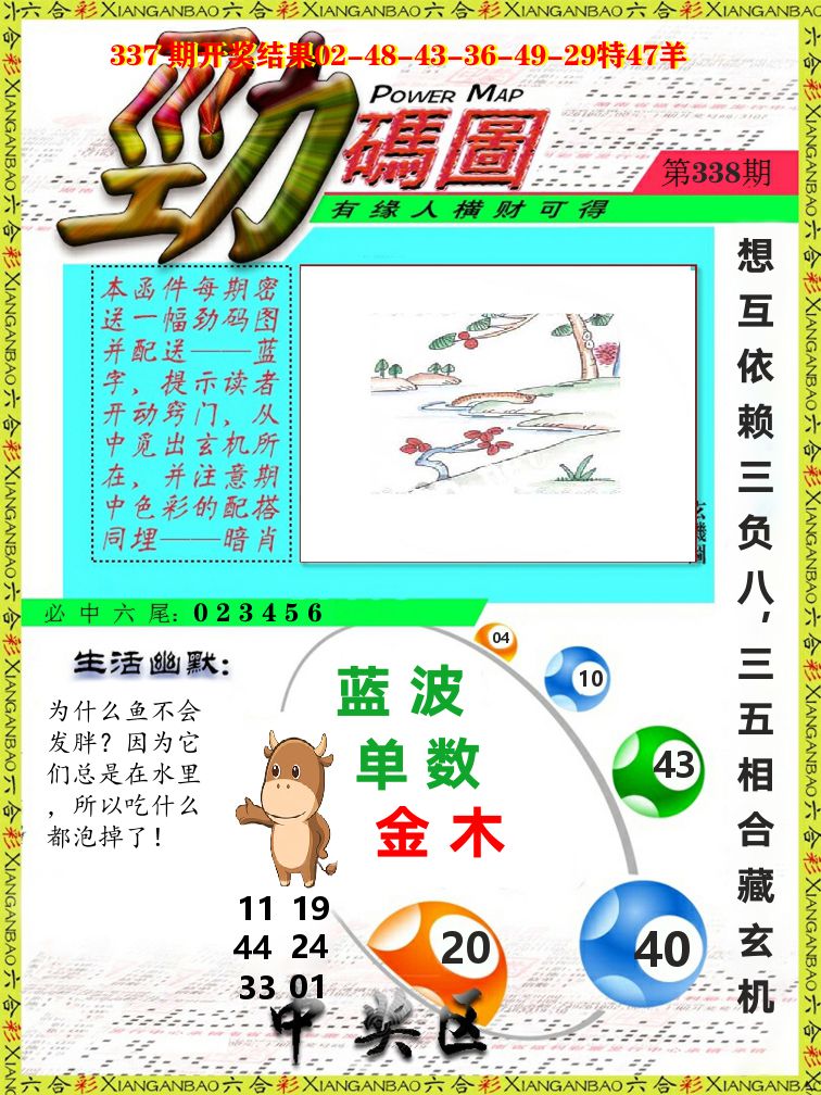 劲码图 第338期